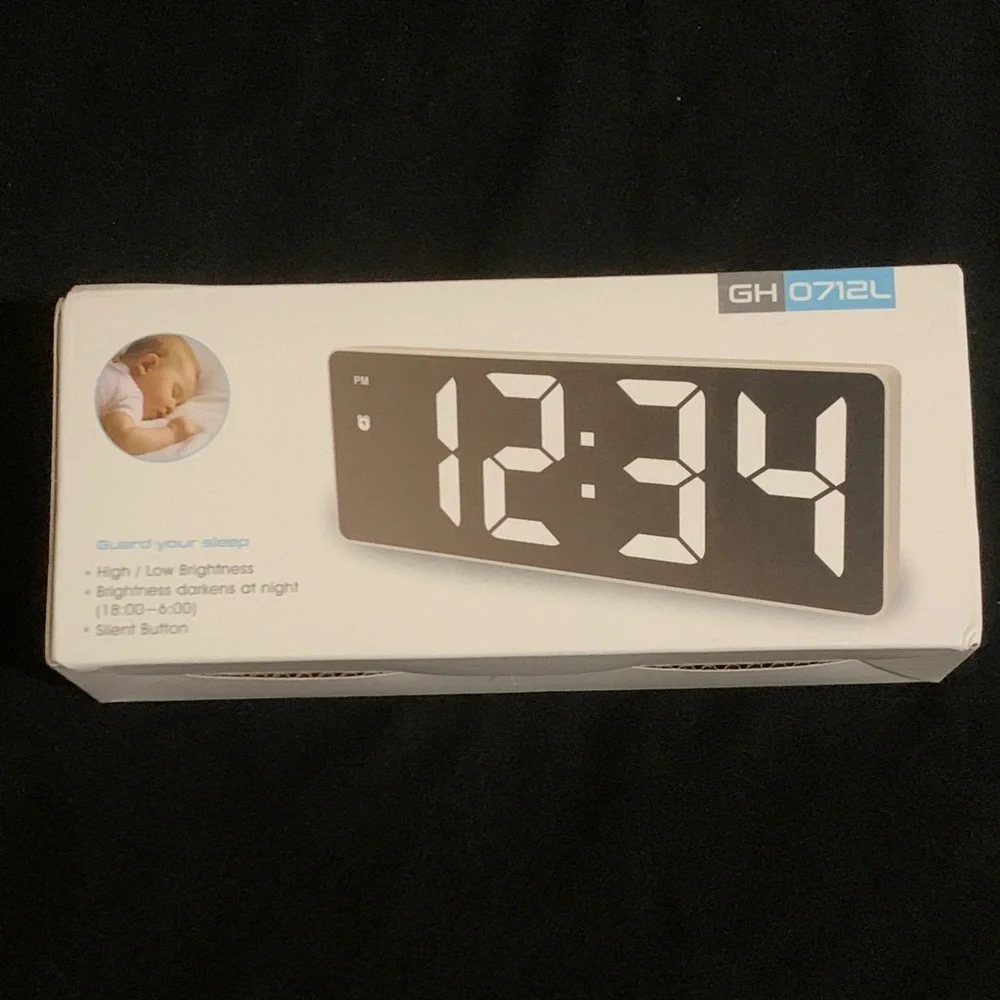 NWT LED Alarm Clock Digital Display